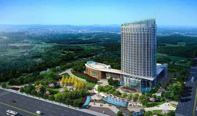 山西凤城国际酒店室外景观工程