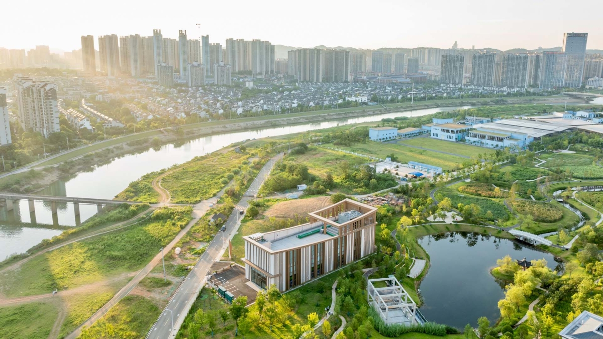 湖南长沙洋湖生态新城智慧能源